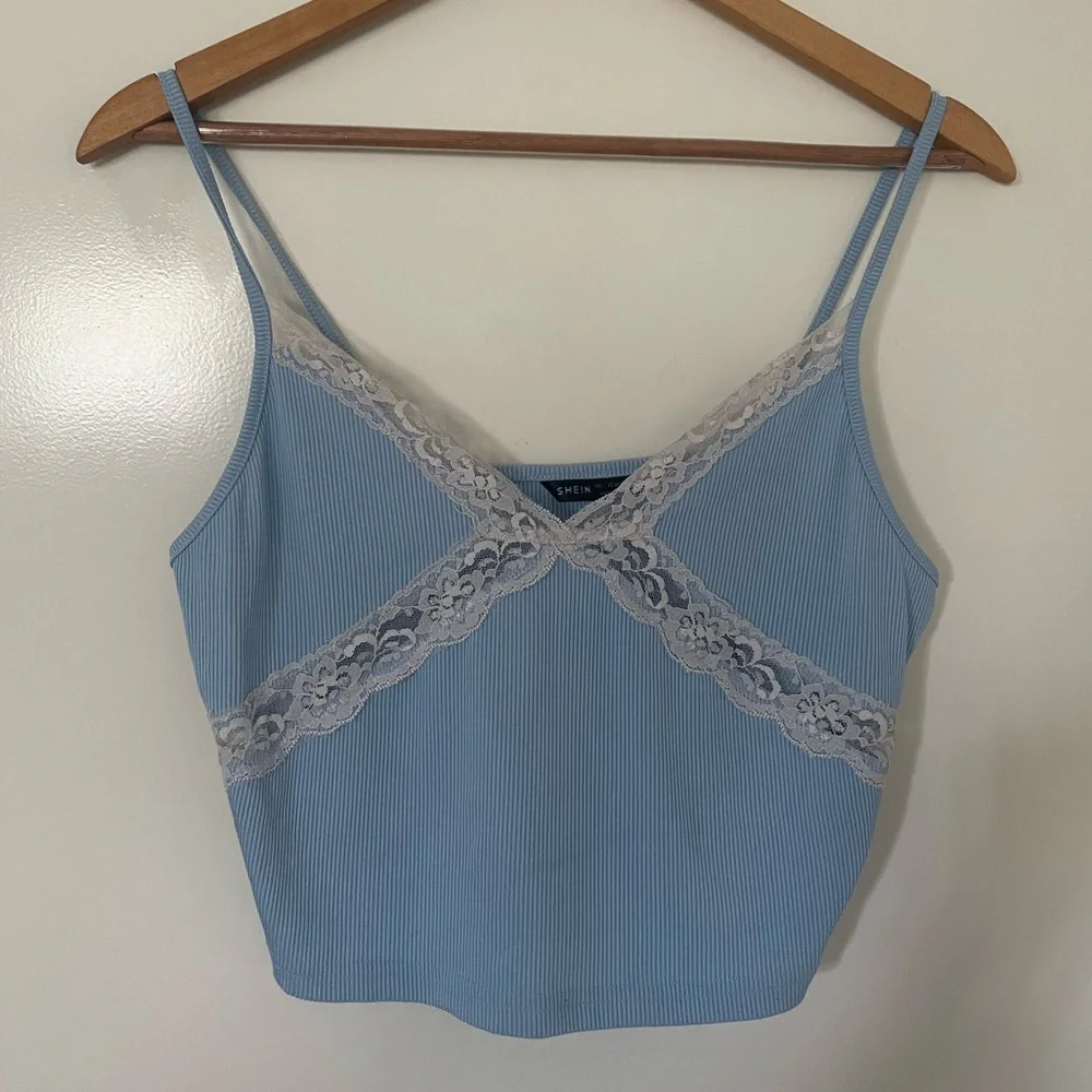 SHEIN blue top - Picture 1 of 1